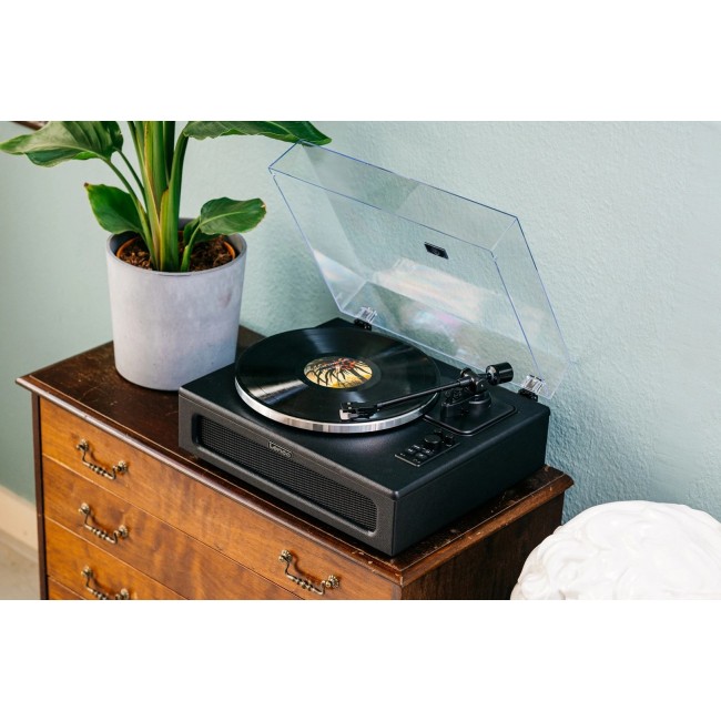 Lenco LS-430BK audio turntable Belt-drive audio turntable Black