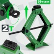 2 t trapezoidal car jack 120 415 mm W22023 WUBER