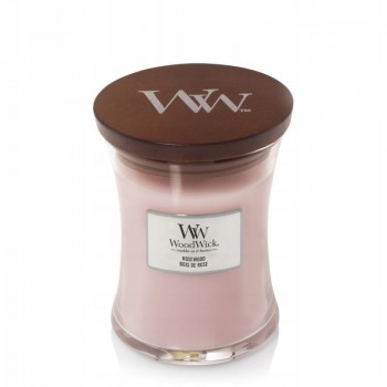 Scented Candle, Medium WOODWICK Rosewood 275 g, 1 piece