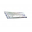 Logitech G PRO X TKL keyboard Gaming RF Wireless + Bluetooth QWERTY US International White