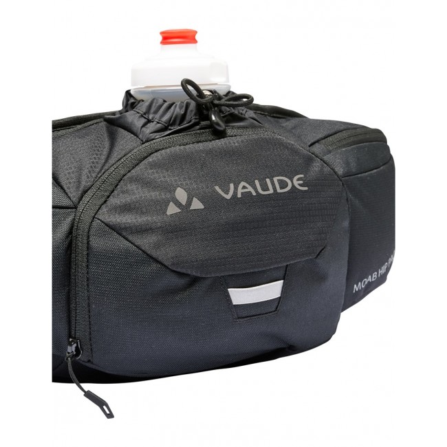 VAUDE Moab Hip Pack 4 waist bag Polyester, Polyurethane Black