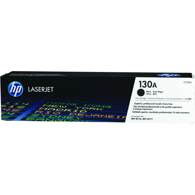 HP 130A Black Original LaserJet Toner Cartridge