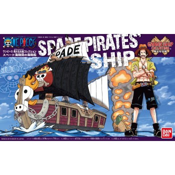 ONE PIECE GRAND SHIP COLLECTION SPADE PIRATES SHIP
