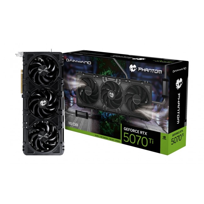 Gainward GeForce RTX 5070 Ti Phantom NVIDIA 16 GB GDDR7 Gainward GeForce RTX 5070 Ti Phantom NVIDIA 16 GB GDDR7
