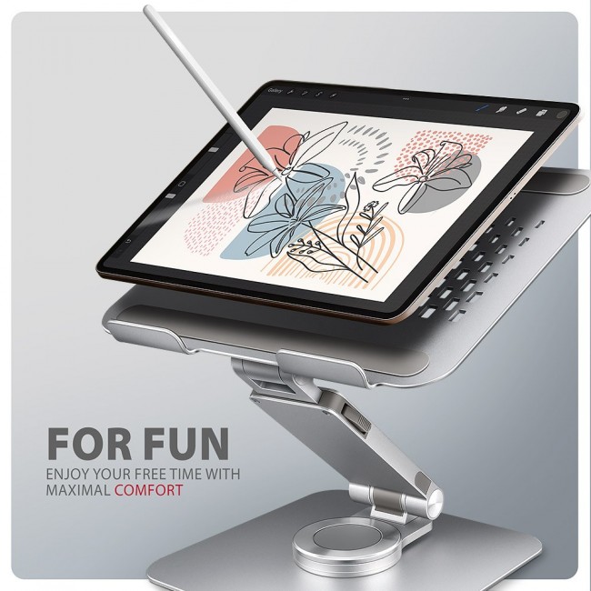 Axagon STND-LR stand with 360 rotation for laptops and tablets Axagon STND-LR stand with 360 rotation for laptops and tablets