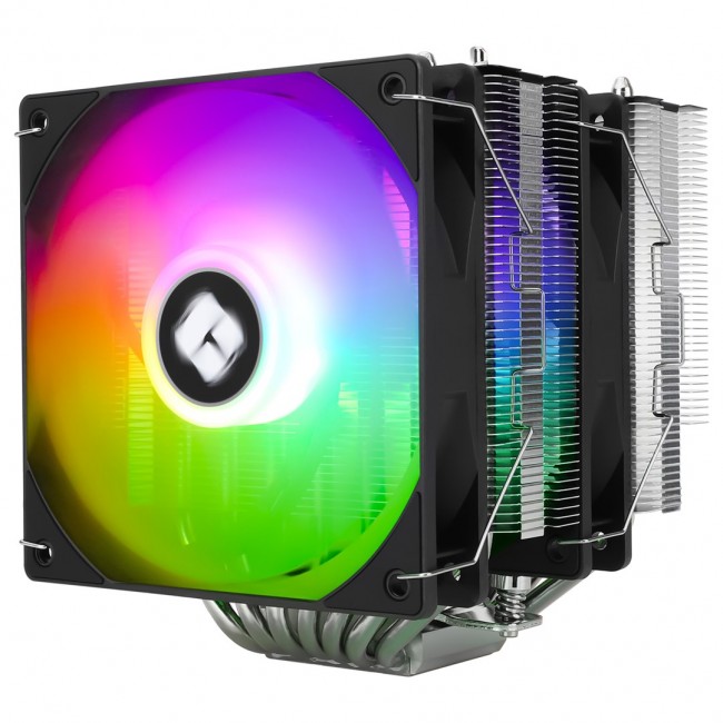 Thermalright Phantom Spirit 120 SE ARGB Processor Air cooler 12 cm Black 1 pc(s) Thermalright Phantom Spirit 120 SE ARGB Processor Air cooler 12 cm Black 1 pc(s)