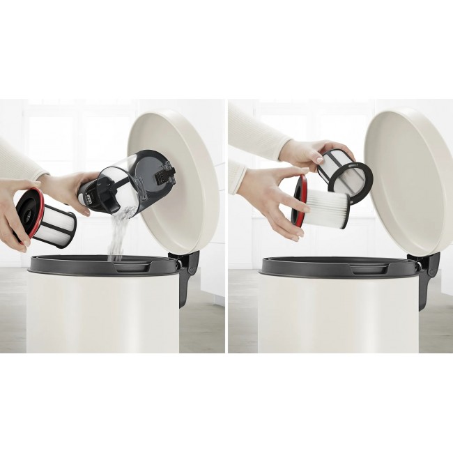 Bosch Serie 6 BCS611P4A stick vacuum/electric broom Battery Dry Hygiene Filter Bagless 0.3 L Black 2.5 Ah Bosch Serie 6 BCS611P4A stick vacuum/electric broom Battery Dry Hygiene Filter Bagless 0.3 L Black 2.5 Ah