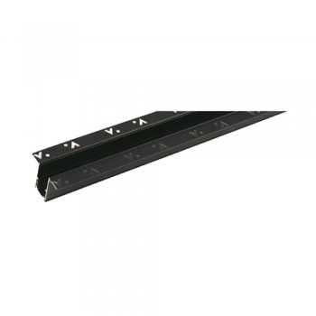 V-TAC 48V V-TAC 200cm Aluminum Black Rail Flush Mount Rail (cover and end caps included) VT-6129 V-TAC 48V V-TAC 200cm VT-6129