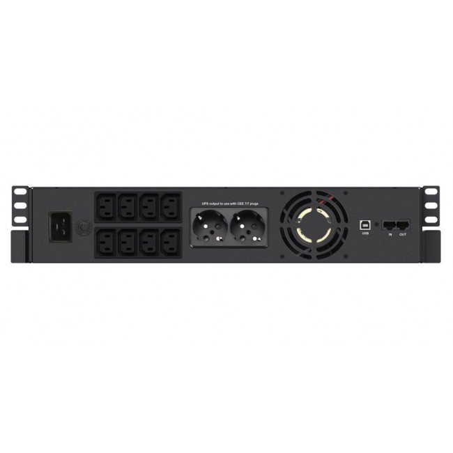 Infosec X4 3000 RM Plus uninterruptible power supply (UPS) Line-Interactive 3 kVA 1800 W 10 AC outlet(s)