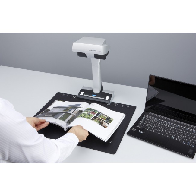 Ricoh ScanSnap SV600 Overhead scanner 285 x 218 DPI A3 Black, White