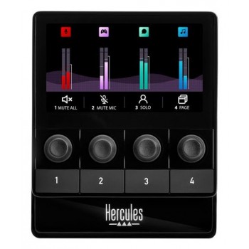 Hercules Stream 100 Black 4 buttons