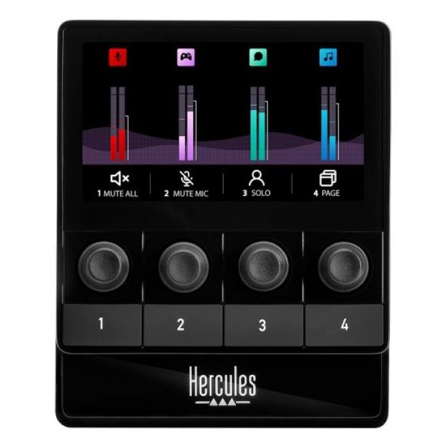 Hercules Stream 100 Black 4 buttons Hercules Stream 100 Black 4 buttons
