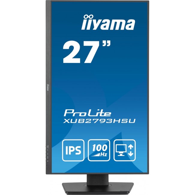 iiyama ProLite XUB2793HSU-B7 computer monitor 68.6 cm (27 iiyama ProLite XUB2793HSU-B7 computer monitor 68.6 cm (27