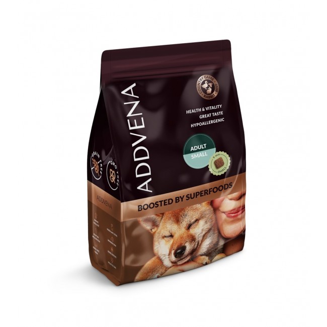 ADDVENA Boosted by superfoods Adult Small Beef - dry dog food - 2,5kg ADDVENA Boosted by superfoods Adult Small Beef - dry dog food - 2,5kg