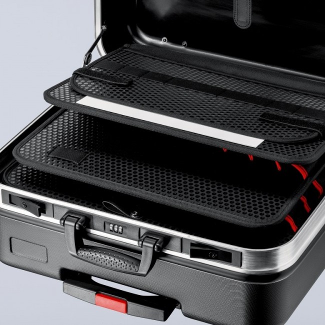Knipex BIG Basic Move Tool box Acrylonitrile butadiene styrene (ABS), Aluminum Black