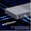 UNITEK D1117AGY01-EU laptop dock/port replicator Wired & Wireless USB4 Grey UNITEK D1117AGY01-EU laptop dock/port replicator Wired & Wireless USB4 Grey