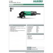 Hikoki G13SB4YGZ angle grinder 3.1 kg Hikoki G13SB4YGZ angle grinder 3.1 kg