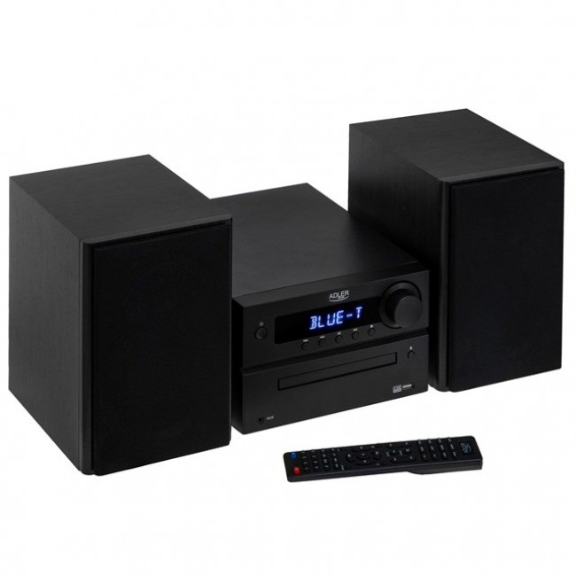 Adler AD 1917 HI-FI Tower Bluetooth/ CD/ USB/ FM Radio Black Adler AD 1917 HI-FI Tower Bluetooth/ CD/ USB/ FM Radio Black