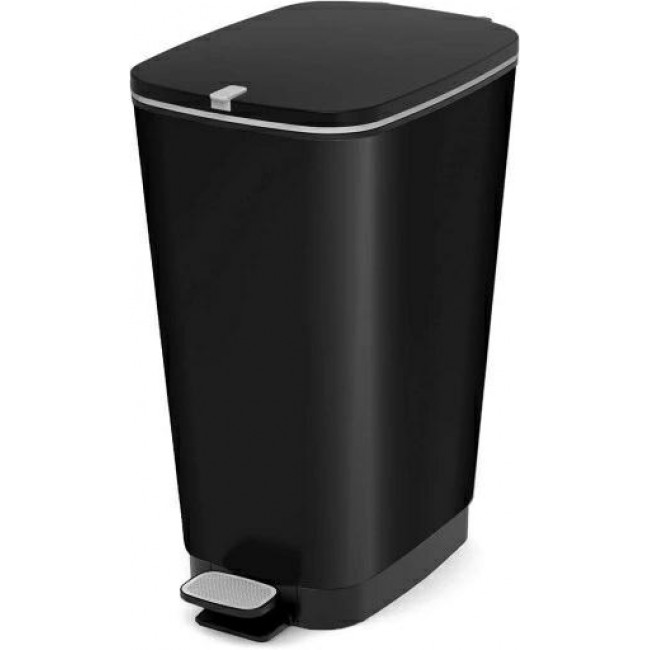 KETER WASTE BIN WITH PEDAL 60L BLACK IT