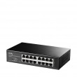 Cudy 16-Port Gigabit Easy-Managed Switch, GS1016E 1.0 L2 Gigabit Ethernet (10/100/1000) Black