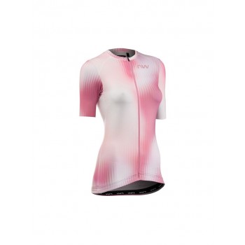 Koszulka rowerowa NORTHWAVE Blade Woman Jersey S/s r owy - S