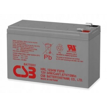 Akumulator elowy CSB HRL1234WF2 12V 9Ah Long Life (8l)