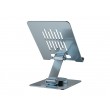 Conceptronic THANA09G Foldable Swivel Tablet Stand, 360 Rotating Base, Adjustable Height
