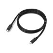 Lenovo 4X91U92143 USB cable USB4 Gen 2x2 1.5 m USB C 20 Gbit/s Black