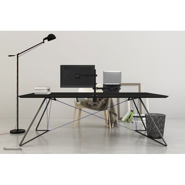Neomounts FPMA-D550NOTEBOOK Monitor arm with laptop holder 10-32