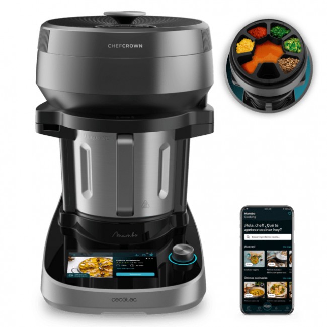 Cecotec Mambo CooKing Unique 2200 W 4.5 L Black