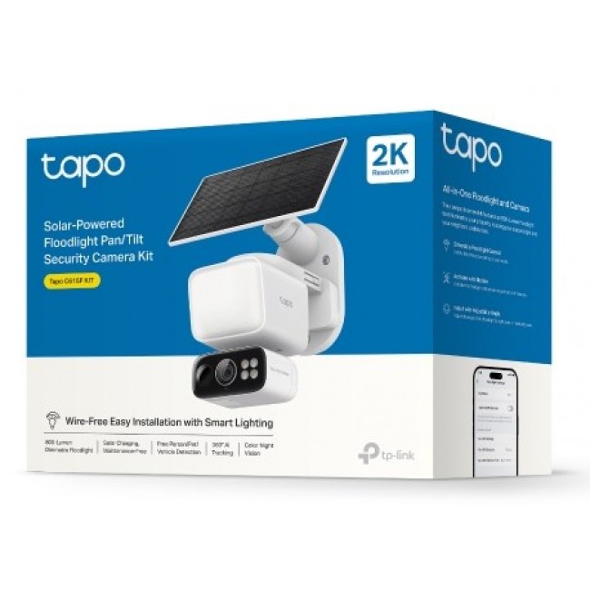 TP-Link TAPO C615F KIT security camera Dome IP security camera Outdoor 2304 x 1296 pixels Ceiling/Wall/Pole