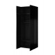 Wardrobe PAFOS 2D BASE 90x55.5x45 Black matt