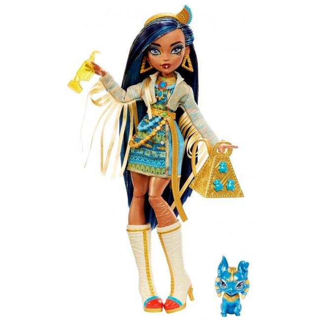 MONSTER HIGH CLEO DE NILE DOLL HHK54