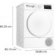 Bosch WTH83277PL Freestanding dryer 8 kg Bosch WTH83277PL Freestanding dryer 8 kg