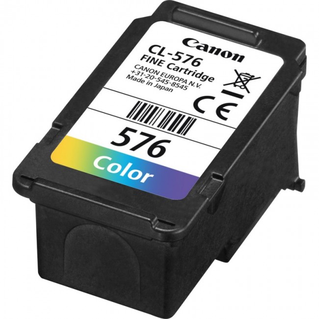 Canon CL-576 ink cartridge 1 pc(s) Original Standard Yield Cyan, Magenta, Yellow Canon CL-576 ink cartridge 1 pc(s) Original Standard Yield Cyan, Magenta, Yellow
