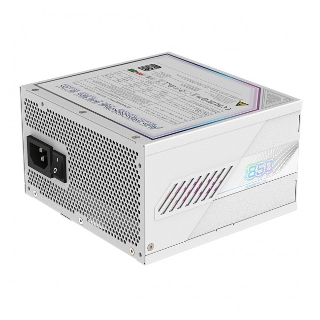 GIGABYTE AORUS ELITE P850W ICE Power Supply - PCIe 5.0, 80 PLUS Platinum, Fully Modular Design, 120mm Fan, ATX 3.0 compatible, EU Plug GIGABYTE AORUS ELITE P850W ICE Power Supply - PCIe 5.0, 80 PLUS Platinum, Fully Modular Design, 120mm Fan, ATX 3.0 compatible, EU Plug
