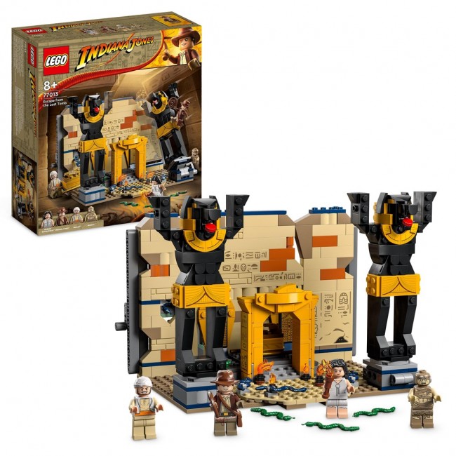 LEGO INDIANA JONES 77013 ESCAPE FROM THE LOST TOMB LEGO INDIANA JONES 77013 ESCAPE FROM THE LOST TOMB