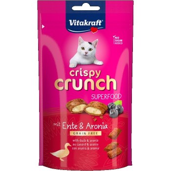 VITAKRAFT Crispy Crunch Duck with chokeberry - cat treats - 60g