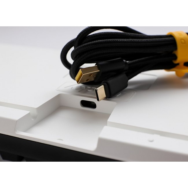 Ducky One 3 Classic TKL keyboard Gaming USB German Black, White