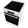 Gorenje GECS5C70WA cooker Freestanding cooker Coil hob White A Gorenje GECS5C70WA cooker Freestanding cooker Coil hob White A