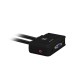 LevelOne 2-Port USB VGA Cable KVM Switch, audio support
