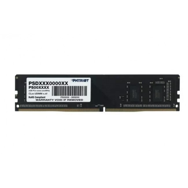 PATRIOT SIGNATURE DDR4 8GB 2666MHZ RAM MEMORY PATRIOT SIGNATURE DDR4 8GB 2666MHZ RAM MEMORY
