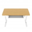 ACTIVEJET desk with electric height adjustment 120x60 ET119S white/oak