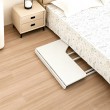 Maclean Folding Desk, White, Mobile, 100x65 cm, max. 50 kg, Corner, L-Shaped, MC-1250 L/W