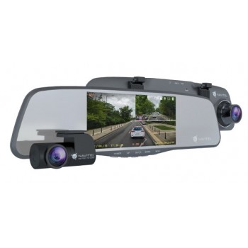 Navitel | Smart rearview mirror equipped with a DVR | MR255NV | IPS display 5'' 960x480 | Maps included