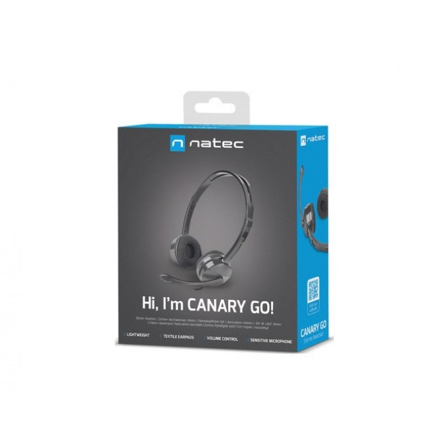 Natec Canary Go Headset with microphone