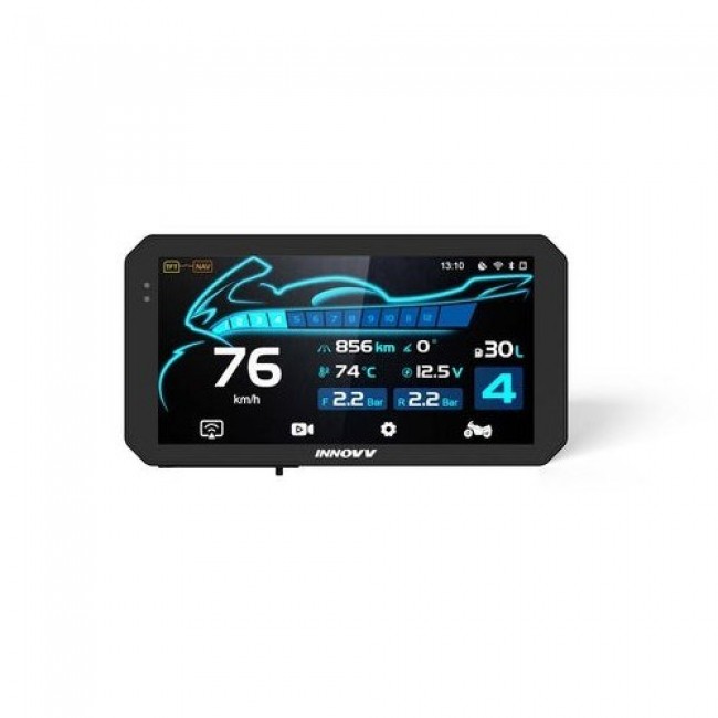 INNOVV N3 Quick-Release Smart Display Universal: a universal motorcycle display with quick-release mounting, CarPlay, cameras and TPMS