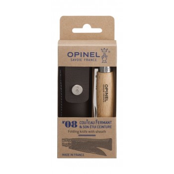 Opinel N 08 Camper/scout Wood
