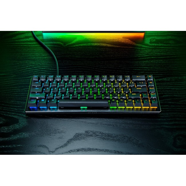 Razer Huntsman V3 HE Magnetic Mini 65% 8KHz keyboard Gaming USB QWERTY English Black