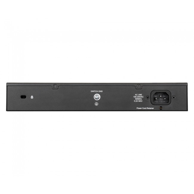 D-Link DGS-1100-16V2 network switch Managed L2 Gigabit Ethernet (10/100/1000) Black